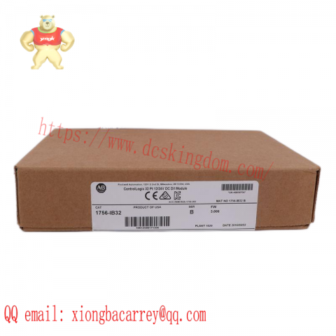 Allen-Bradley 1756-IB32 ControlLogix 32 Pt 12/24V DC Digital Input Module