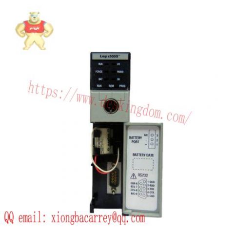 Rockwell Automation 1756-L55/A ControlLogix Logix5555 Processor, Industrial Control Module