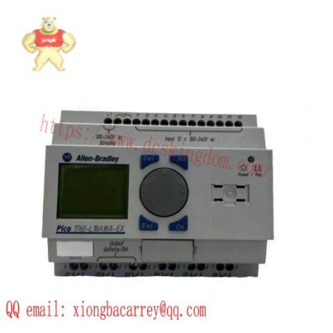 AB Control Systems 1760L18AWAEX Pico Controller with RTC, 18 I/O Expandable, AC Module