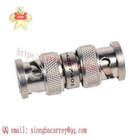 TE Connectivity 1786-BNCP, CNet Media Barrel Plug-to-Plug TNC Connector, Industrial Control Systems