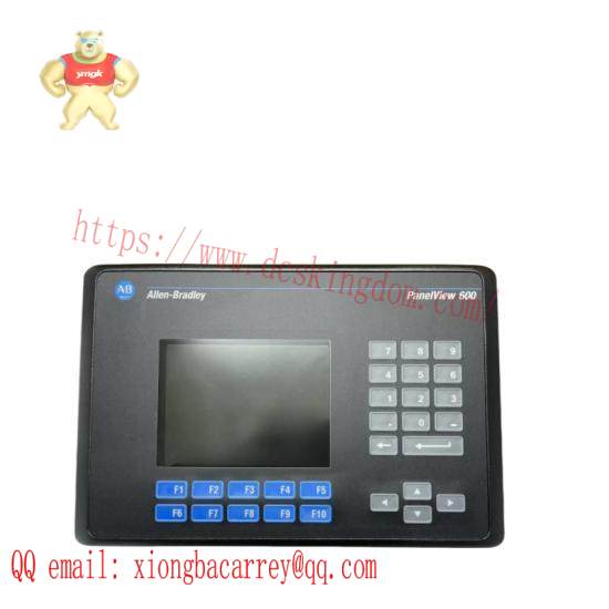 Allen-Bradley 2711-K6C16 PanelView 600 Color Keypad RS-232 (DF1) AC