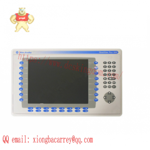 GE Fanuc PanelView Plus 1000 Key/Touch Display, Control Module