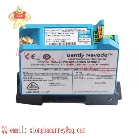 Bently Nevada 330780-91-05 Proximity Sensor, Precision Control for Industrial Applications