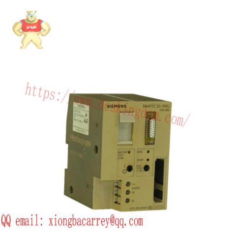 SIEMENS 6ES5100-8MA11 CPU 100 Processor Module: High-Performance Control Heart for Industrial Automation