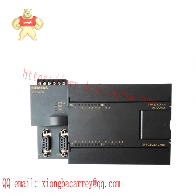 SIEMENS S7-200 CPU 224XP Compact Unit 6ES7214-2BD23-0XB8 - Industrial Control Core Component
