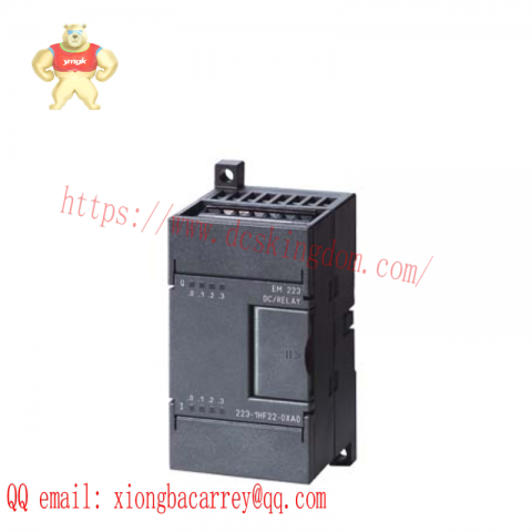 SIEMENS 6ES7 223-1BF22-0XA0 - Digital I/O Module, 4DI/4DO, DC 24V