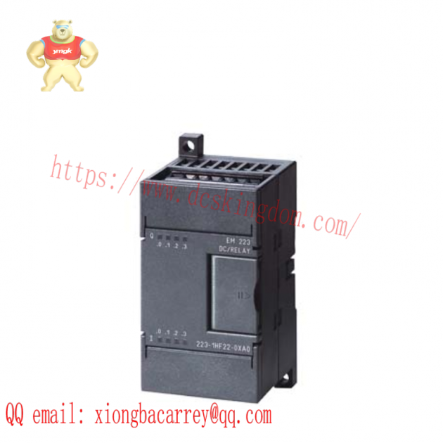 SIEMENS 6ES7 223-1BF22-0XA0 - Digital I/O Module, 4DI/4DO, DC 24V