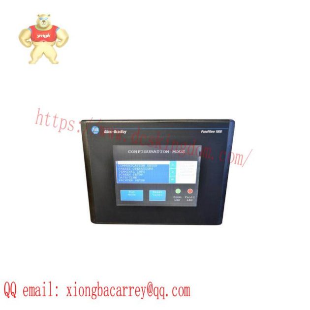 Allen-Bradley 2711-T10C8 Graphic Operator Terminal, 10-Inch Color Display, Touchscreen