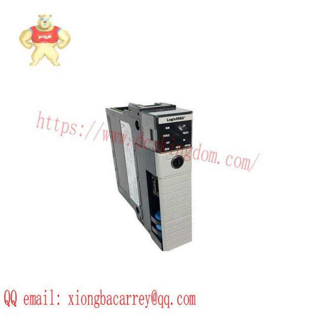 Allen Bradley 1756-L63 Control Module - Industrial PLC System, Precision & Efficiency in Automation