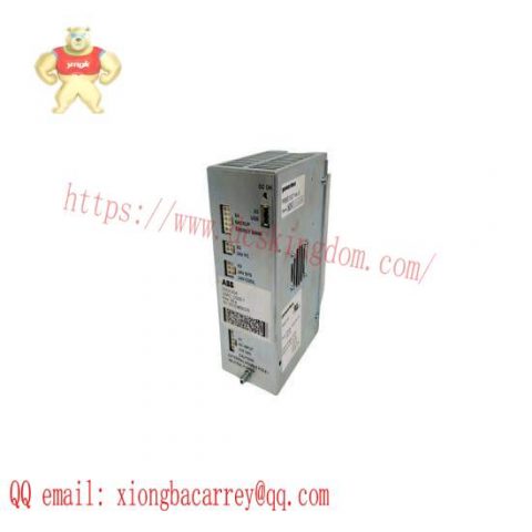 ABB 3HAC020597-001: Advanced Power Supply Automation Parts, Engineered for Precision and Reliability