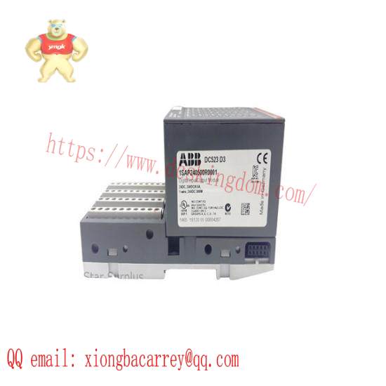 abb_dc523_d3_1sap240500r0001_digital_input_ouput_module.jpg ABB DC523 D3 | 1SAP240500R0001 | Digital Input Output Module, Precision Control for Industrial Automation