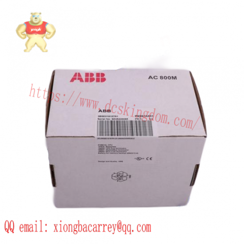 ABB DSQC509 Module, 3HAC5687-1/05, Industrial Control Solutions