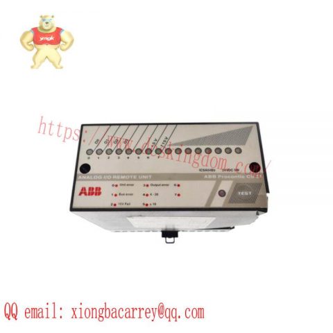 ABB ICSA04B5 Analog I/O Remote Unit - Advanced Industrial Control Solution