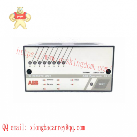 ABB ICSO08R1 Binary Input Module, 230V, Control & Automation, Electronics