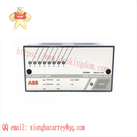 abb_icso08r1_binareingabe_230v.png ABB ICSO08R1 Binary Input Module, 230V, Control & Automation, Electronics