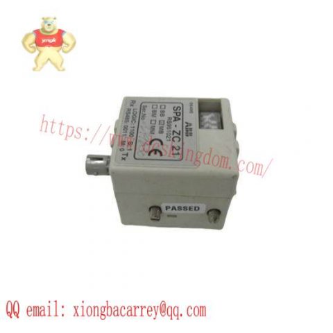 ABB SPA-ZC21 Bus Connection Module, Efficient Integration for Industrial Automation