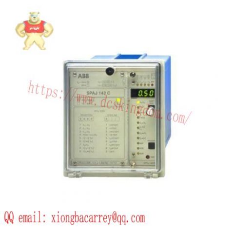 ABB SPAJ 142 C-AA Current Overload Relay, Precise Protection for Industrial Systems