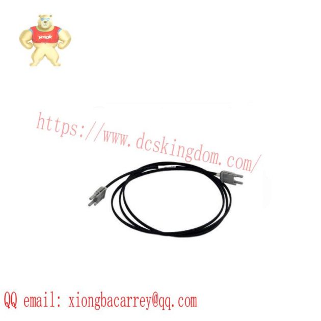 ABB TK812V015 Optical Fiber Cable, Single Plastic Core, 1.5m