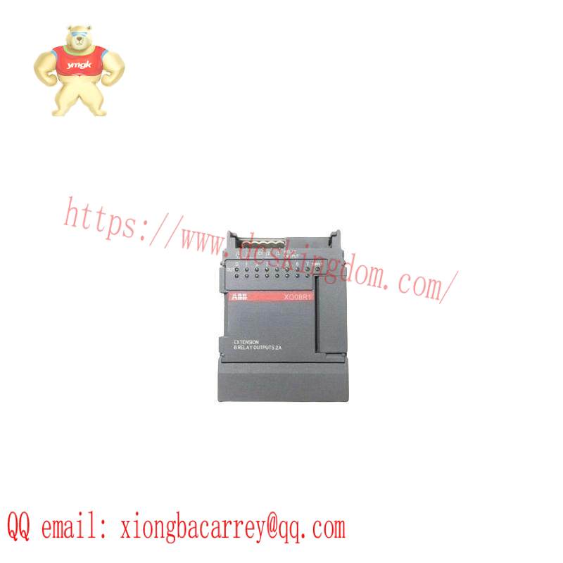 abb_xo08r2_relay_output_extension_module.jpg ABB XO08R2 Relay Output Extension Module for Industrial Control Systems
