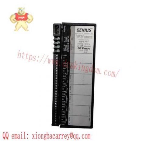 GE Analog Input Module IC660BBA026 - PLC Component for Industrial Automation