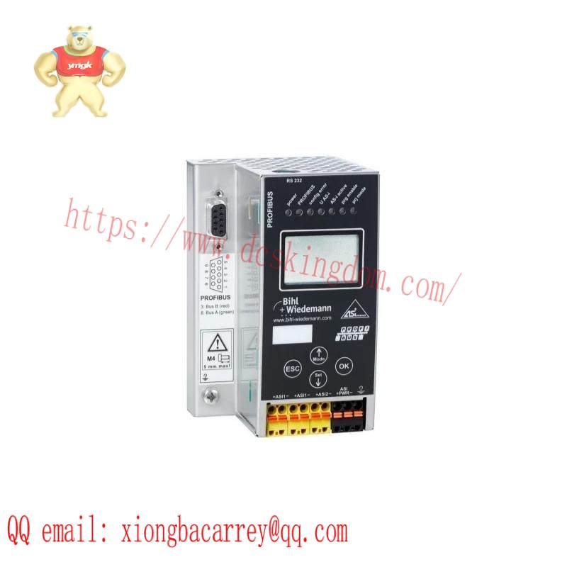 B+W BWU1569 AS-i 3.0 PROFIBUS Gateway in Stainless Steel, 2 masters