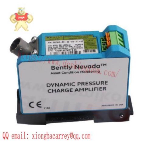 Bently Nevada 350500-00-00-00-11-00 Dynamic Pressure Charge Amplifier, High Precision Control Solutions for Industrial Automation