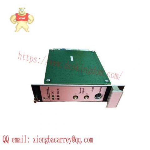 Emerson A6120 Seismic Vibration Monitor, Precision Monitoring Solution for Industrial Control