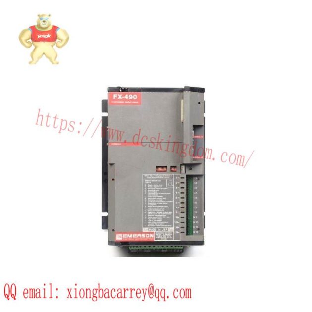EMERSON IFX-490: High-Precision Brushless Positioning Servo Drive, for Industrial Automation