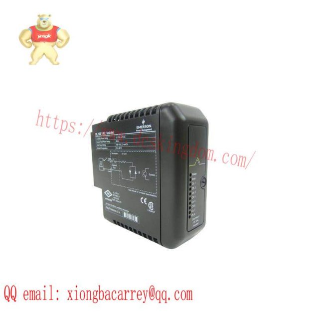 Emerson KJ3001X1-CA1: A Versatile Discrete Input Module for Reliable Industrial Control Systems