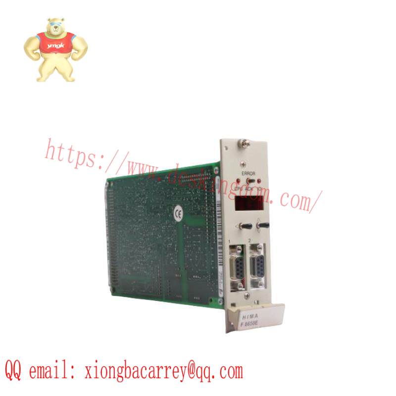 f8650e_hima_safety_system_module.jpg HIMA F8650E Safety System Module, High Performance Industrial Control Solution