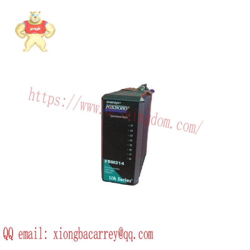foxboro_fbm214_p0922vt_communication_input_interface_module.jpeg FOXBORO FBM214 P0922VT: Reliable Communication Input Interface Module