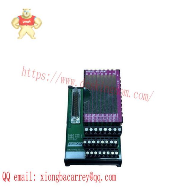 FOXBORO P0961BD-GW30B Control Module, High Precision Industrial Automation Component
