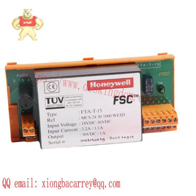Honeywell FTA-T-15 Digital Input Module - Advanced Control for Industrial Automation