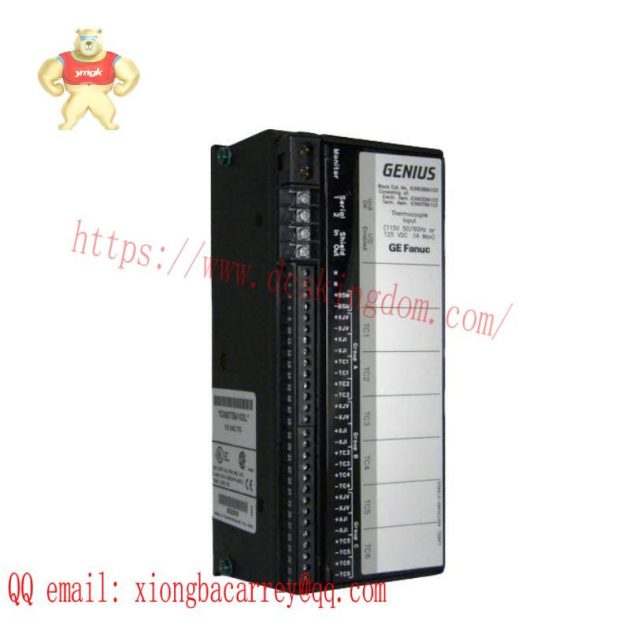 GE Fanuc IC660BBA021 Thermocouple Input Block
