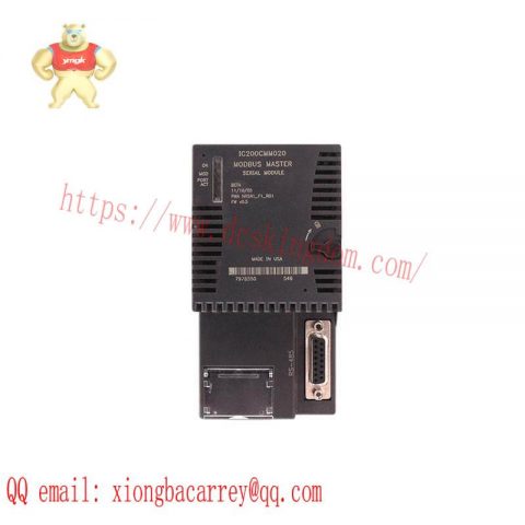 GE IC200CMM020 MODBUS MASTER MODULE: High-Performance Control in Industrial Automation
