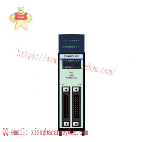 GE IC694MDL655 - Advanced PLC Module, Optimized for Industrial Automation