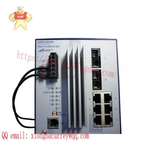 Hirschmann RS2-FX-SM/FX-SM Ethernet Rail Switch - Advanced Networking for Industrial Automation
