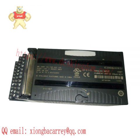 GE IC200ALG262 Analog Input Module: High-Performance Data Acquisition Solution