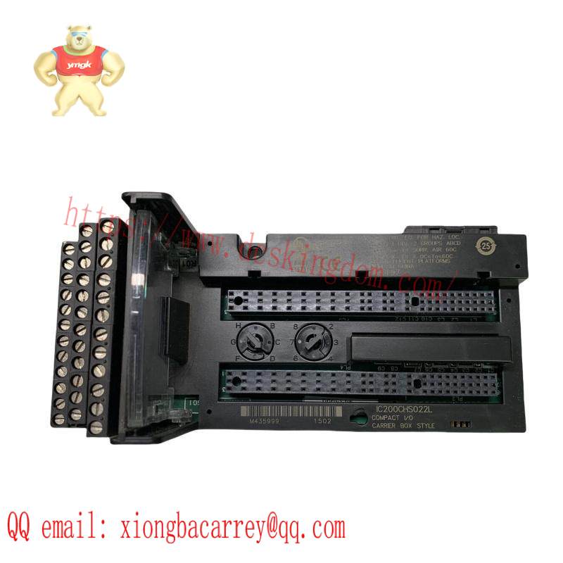 ic200chs022l_ge_adapter_module.jpg GE IC200CHS022L Adapter Module - Advanced Control System Integration