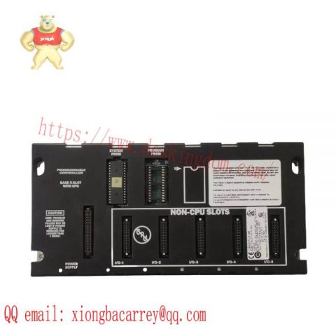 GE IC693CPU313X | 5-Slot CPU Chassis, Industrial Control System Core Component