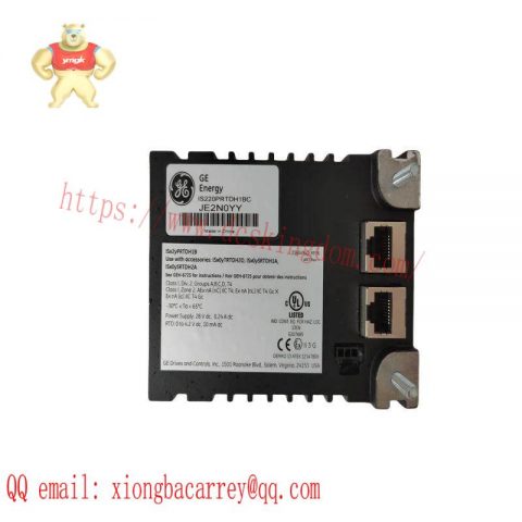GE IS220PRTDH1B: Advanced RTD Input Module for Industrial Control