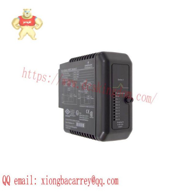 EMERSON KJ3222X1-BA1 DeltaV™ Analog Input Card - Precision Control Solutions