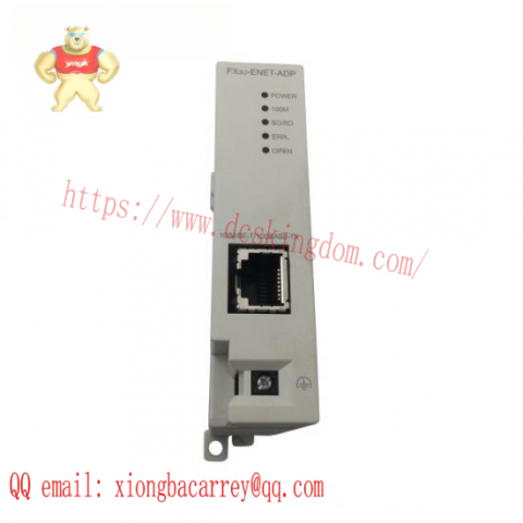 Mitsubishi FX3U-ENET-ADP Ethernet Adapter Module for Advanced Industrial Control