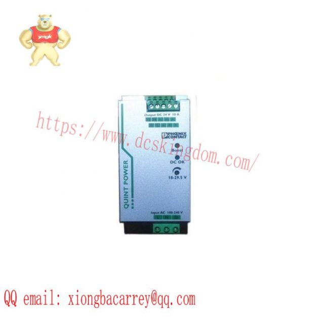 Phoenix Contact QUINT-PS/1AC/24DC/10 - High-Performance Power Supply Unit