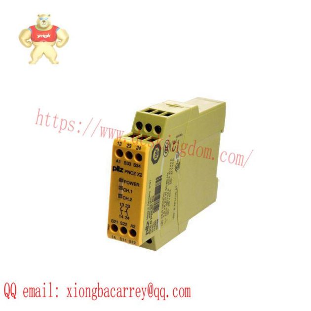 PILZ 680003 4869L4 - Compact Safety Relay Module for Industrial Automation