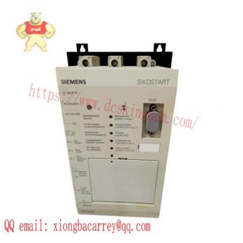 SIEMENS 3RW2920-1BC05 Spare Control Unit: Advanced Maintenance Solution for Industry 4.0