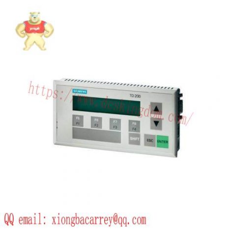 Siemens 6ES7272-0AA20-0YA0 TD 200 Display Panel