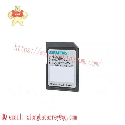 SIEMENS 6ES7954-8LC03-0AA0: SIMATIC S7 Memory Card for Industrial Automation