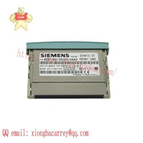 Siemens 6ES7 951-0KD00-0AA0 Flash Memory Module - Advanced Industrial Storage Solution