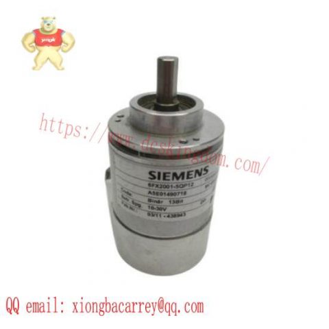 SIEMENS 6FX2001-5QP12 Encoder ABS 13 Bit Clamp, Industrial Control Solutions